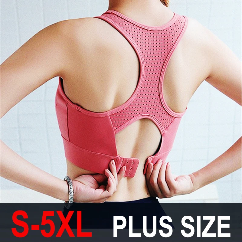 Sports Bra Racerback - S-5XL Sport Top Yoga Bh Frauen