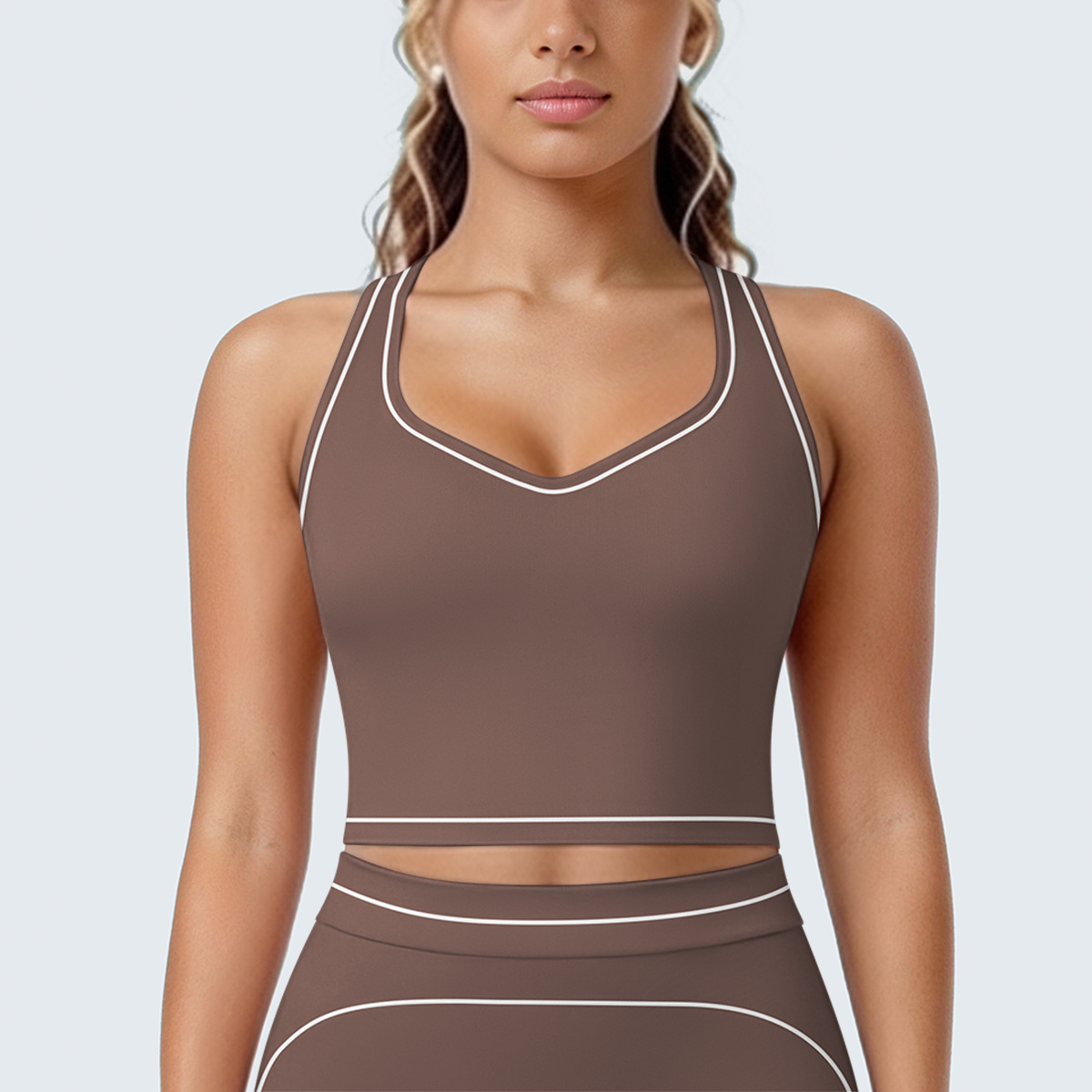 Sports Bra Racerback - Neues Damen-Yoga-BH-Top, Fitness-Top, Lauf- und Trainings-Tanktop,