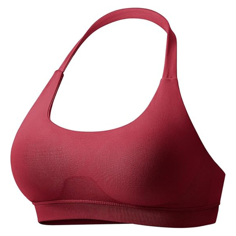 Sports Bra Racerback - Sommer-Sport-BH für Damen, nahtlos, Neckholder-Top, hoher