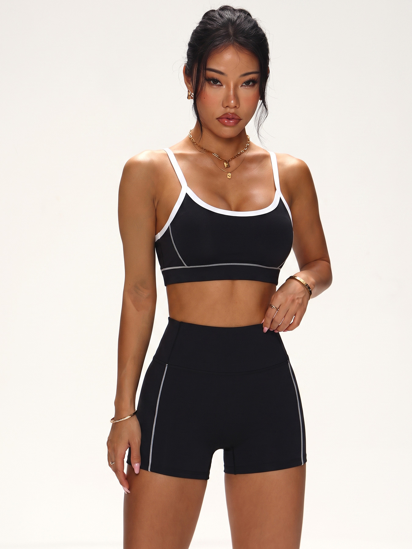 Kontrastbesetztes Nahtloses Wo – Minimizer Bra Women Bewertung und Preis