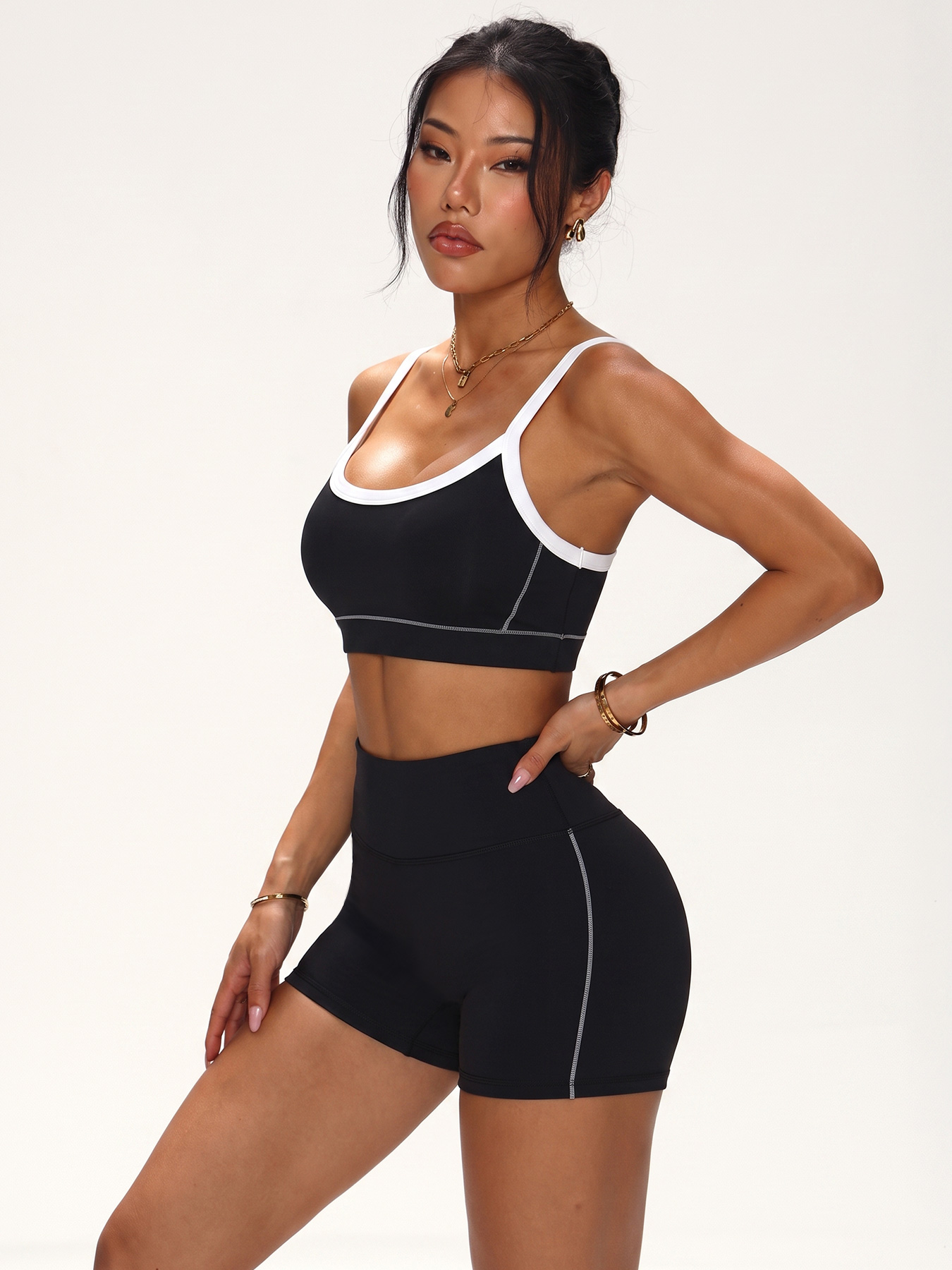 Kontrastbesetztes Nahtloses Wo – Minimizer Bra Women Bewertung und Preis
