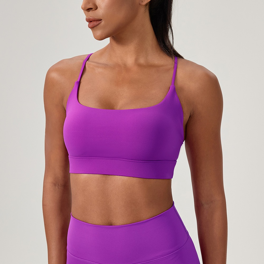 Frauen Sexy Yoga Bh Cross Stra – Sports Bra Racerback Bewertung und Preis